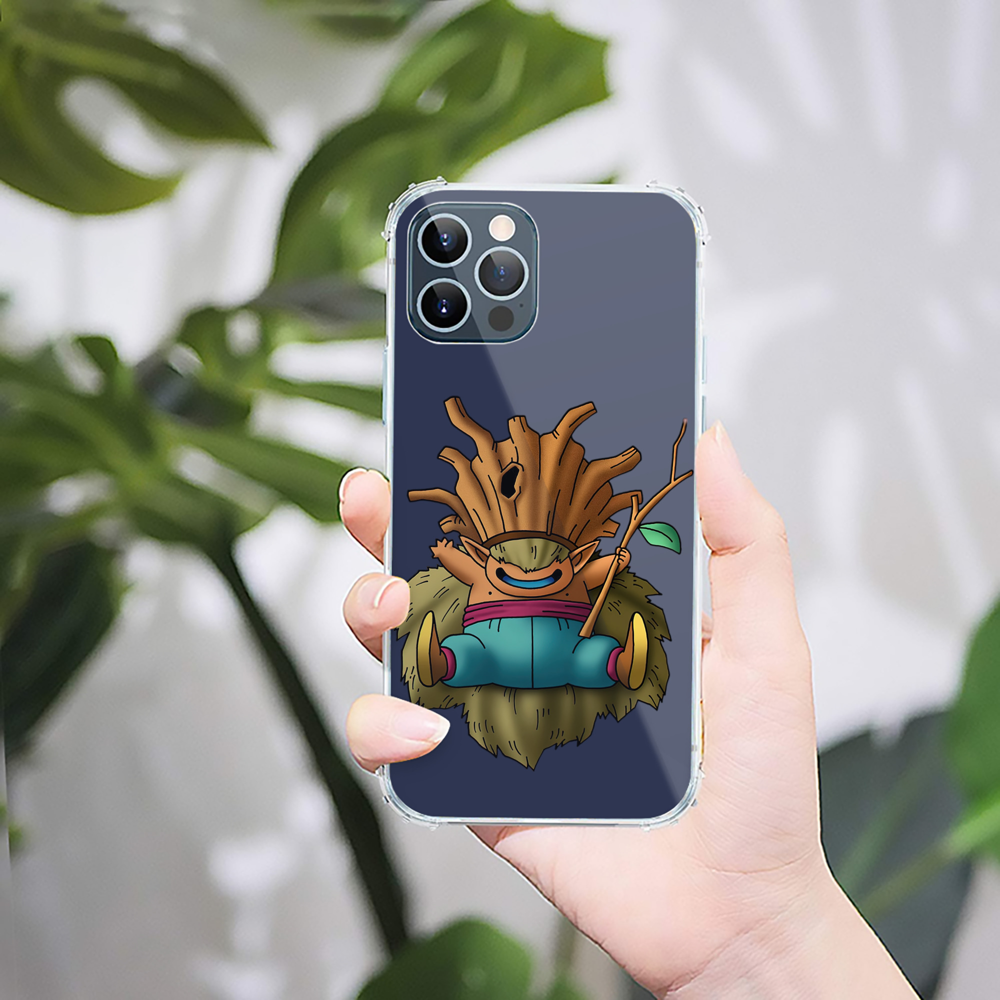 （画像用） ドラゴンクエスト Doragon Kuesuto Dragon Quest 【iPhone 12シリーズ対応】透明スマホケース（クリアソフトケース）